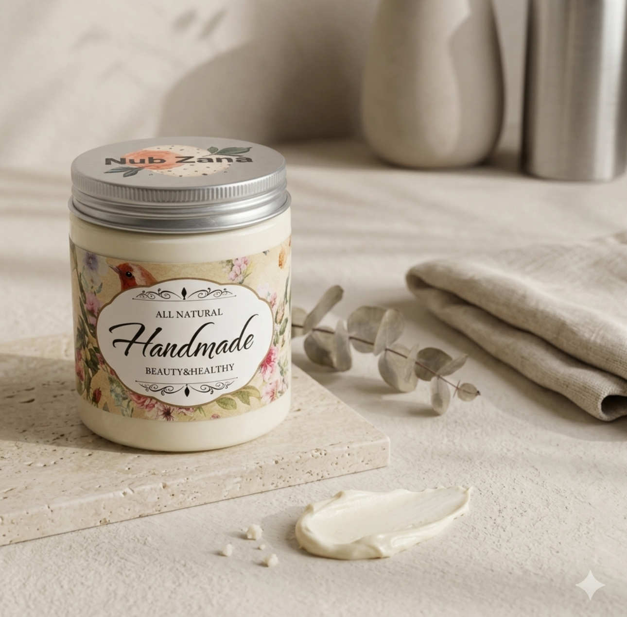 Whipped tallow body butter
